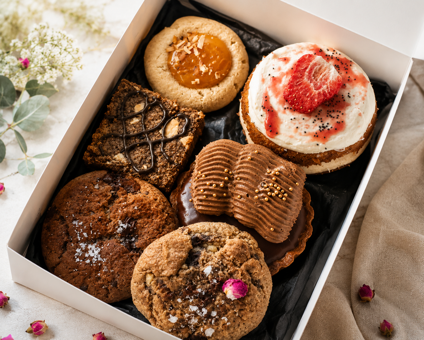 Handmade bakery dessert